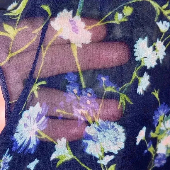 Prabal Gurung Women’s 8 Floral Blouse - Picture 3 of 5